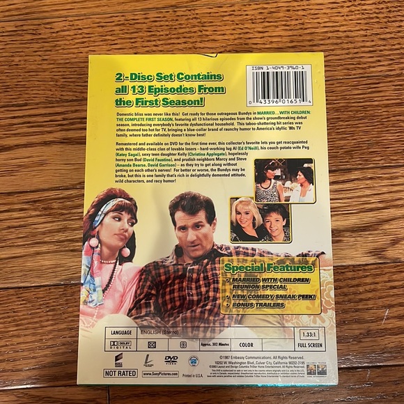 Married with Children Season 1 new in box DVDs - Picture 2 of 4